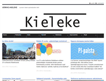 Tablet Screenshot of kieleke.fi